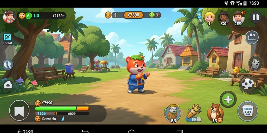 Screenshot C7890 menunjukkan momen seru dalam permainan Casual.