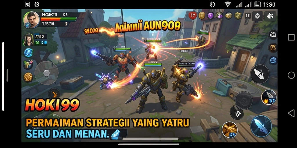 Tampilan gameplay HOKI99 yang menarik dan strategis.