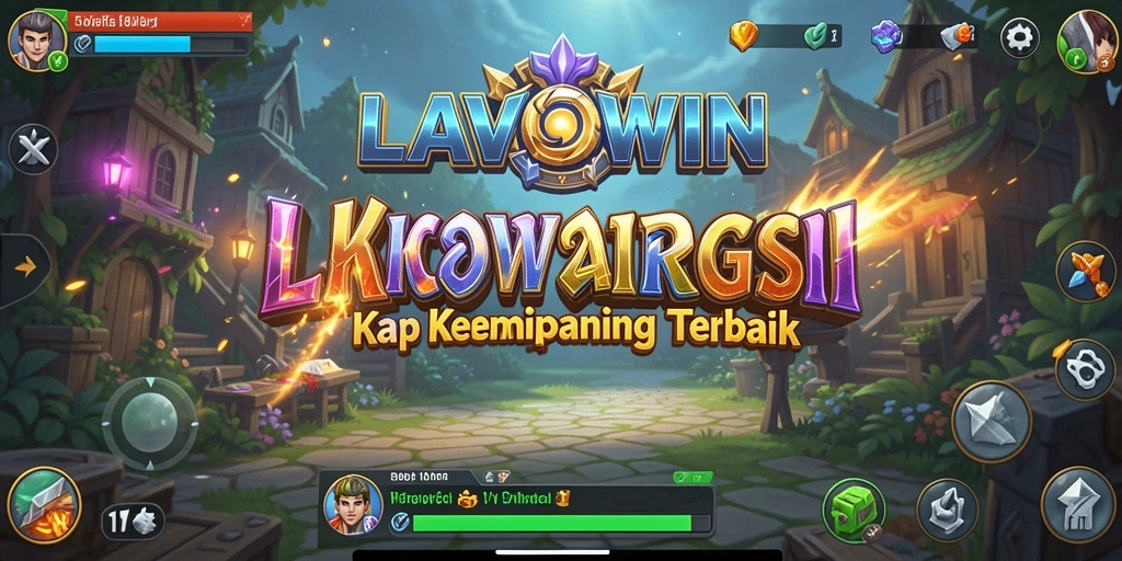 Tangkapan layar gameplay LAVOWIN yang menampilkan aksi strategi menarik.