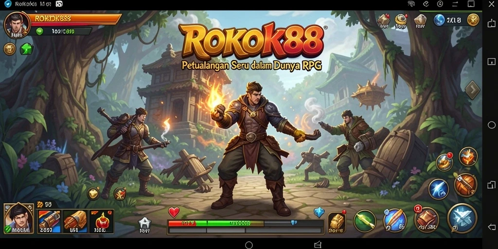 Tampilan gameplay RPG yang menarik dan seru.